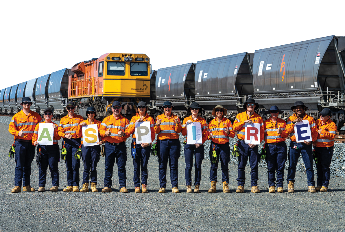 03 November 2022 Abbot Point, Queensland - Bowen Rail Company provisioning yard - Photo: Cameron Laird
