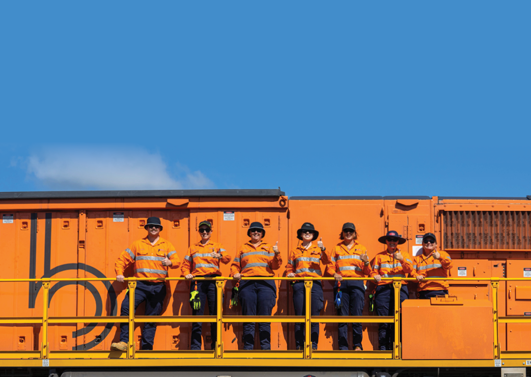 03 November 2022 Abbot Point, Queensland - Bowen Rail Company provisioning yard - Photo: Cameron Laird