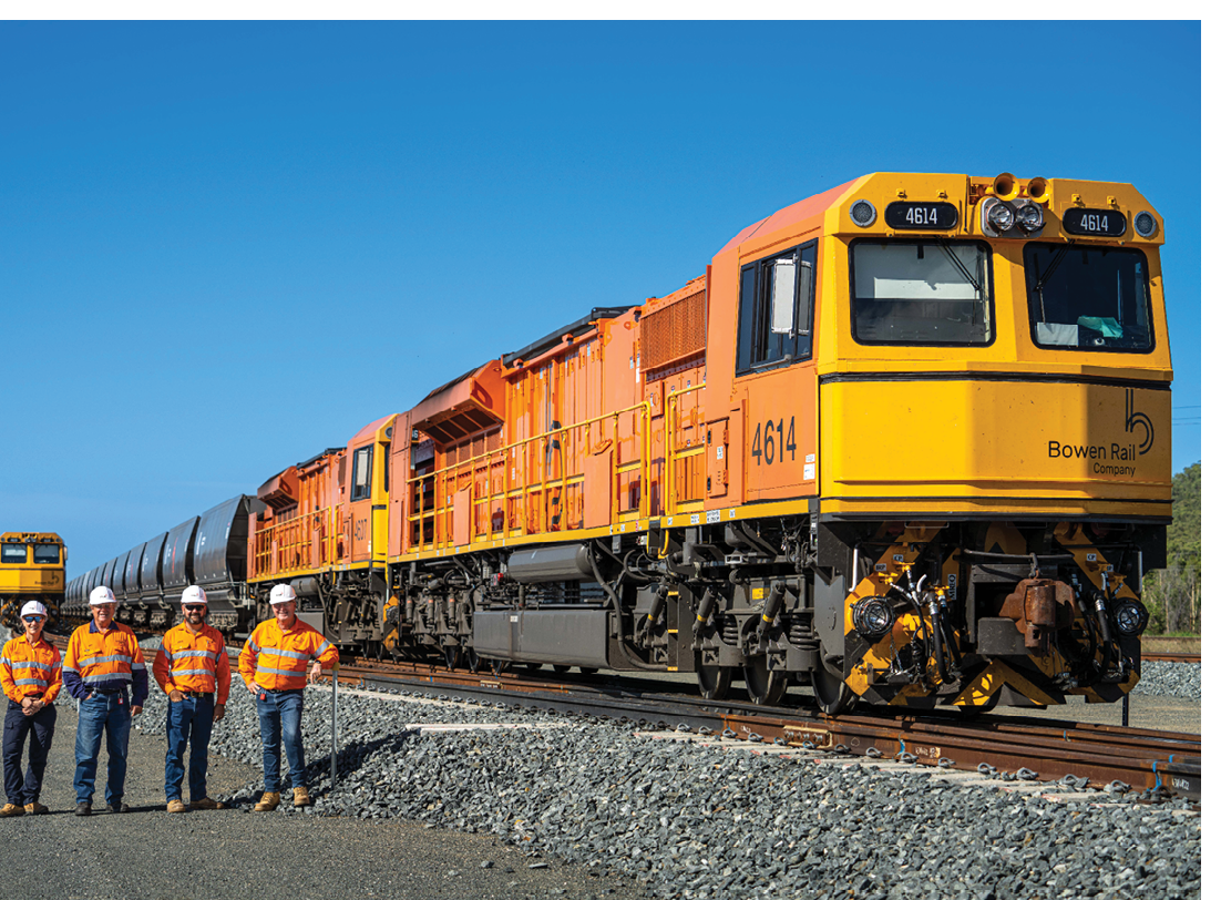 03 November 2022 Abbot Point, Queensland - Bowen Rail Company provisioning yard - Photo: Cameron Laird